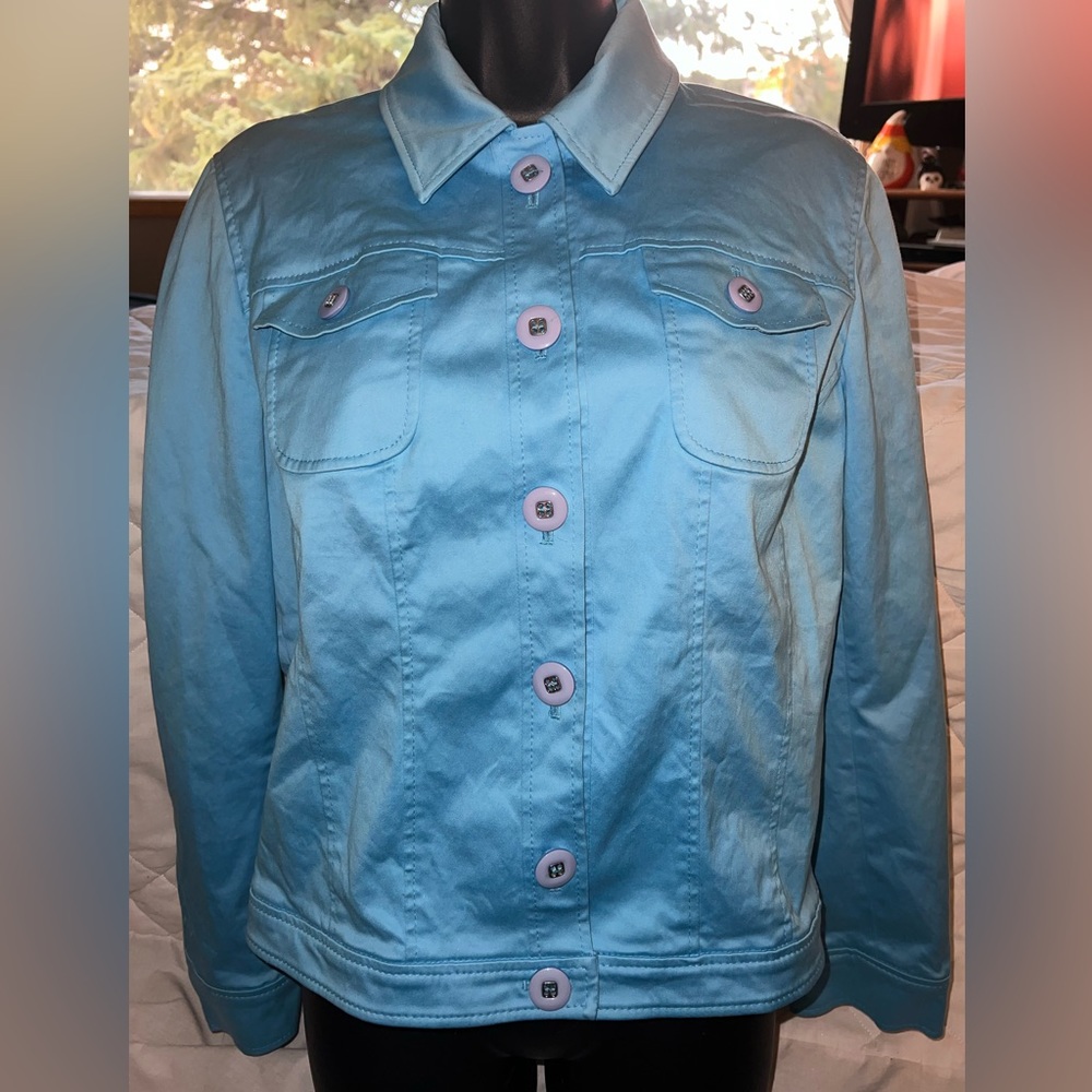 Adrienne Vittadini Button Up Jacket